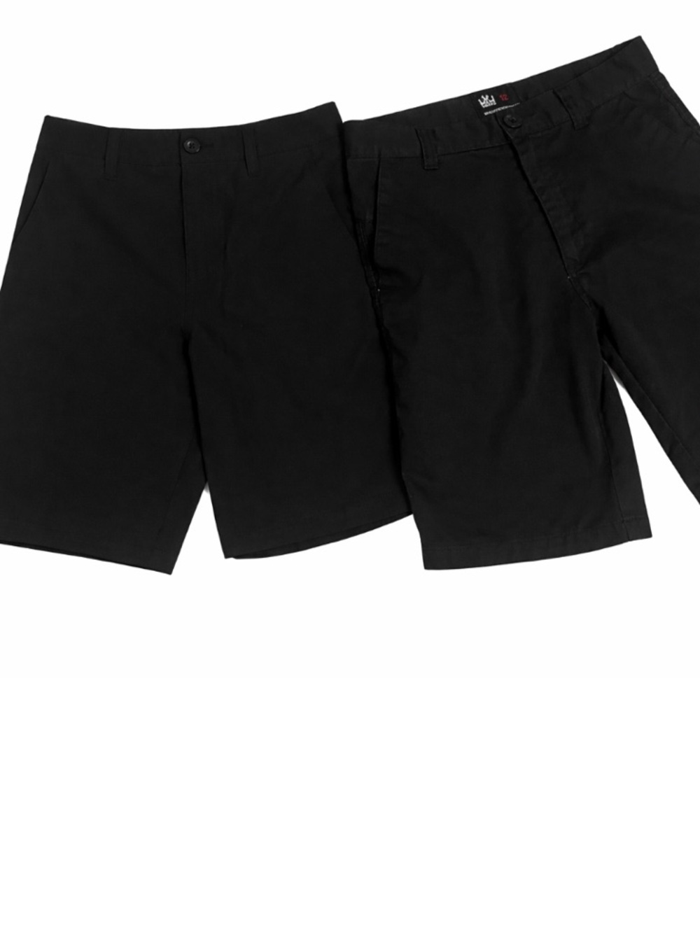 2shorts-RSQ Black Flat Front hybrid boys Shorts
And Micros size 12 boy short